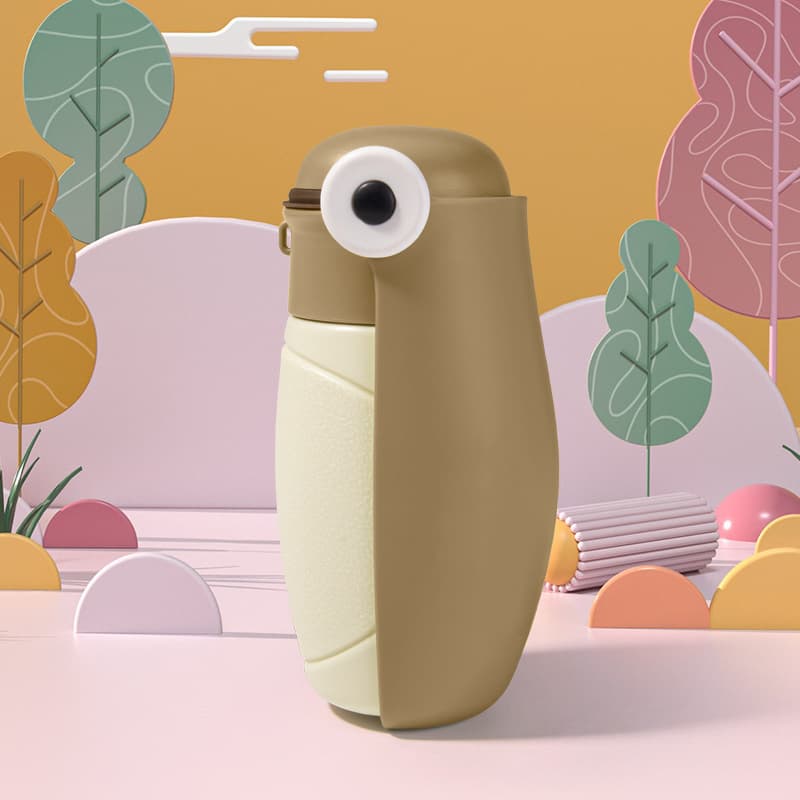 Versatile Portable Pet Water Bottle for Travel in Vibrant Colors