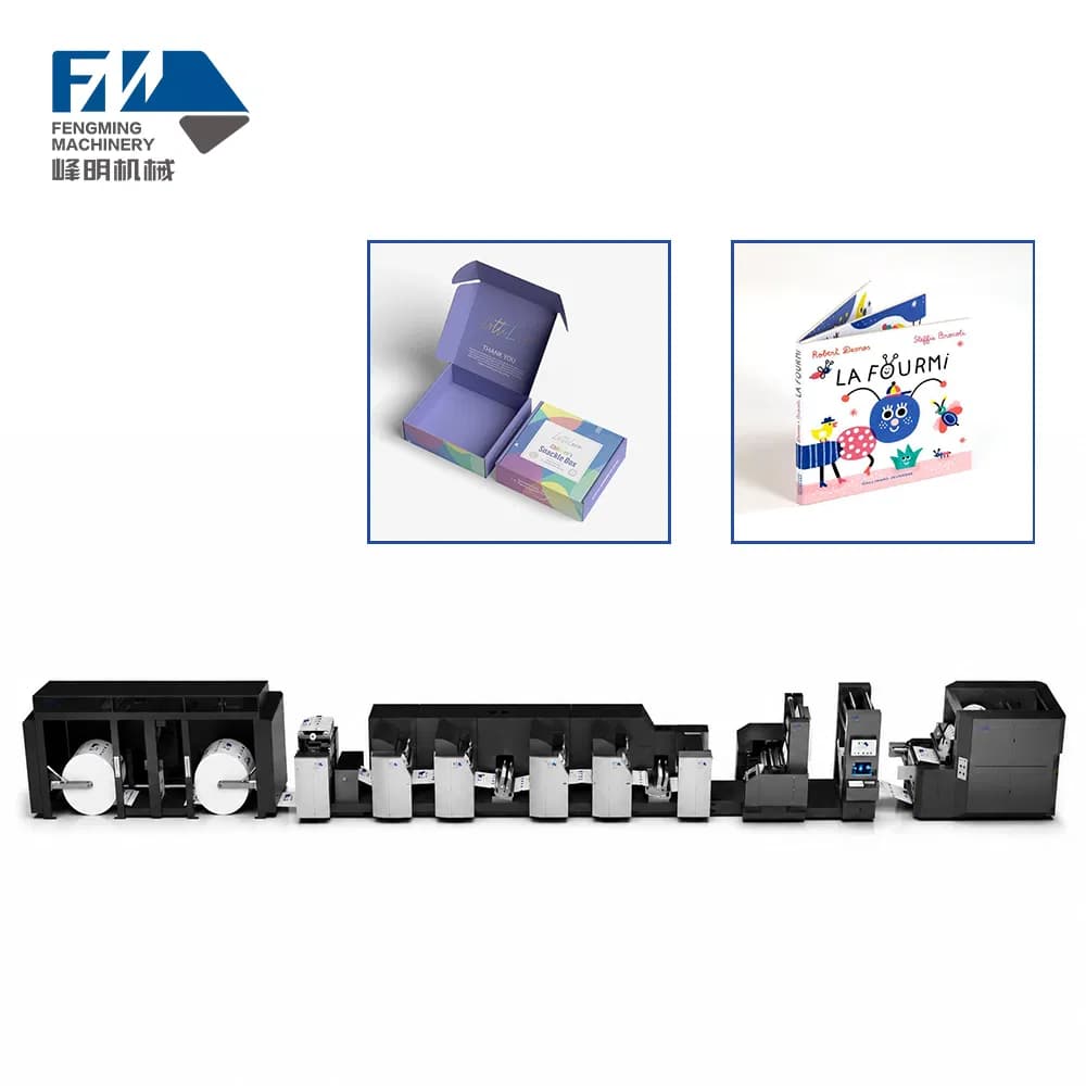 Printing Machinery Book Notebook Sticker Offset Print Machine