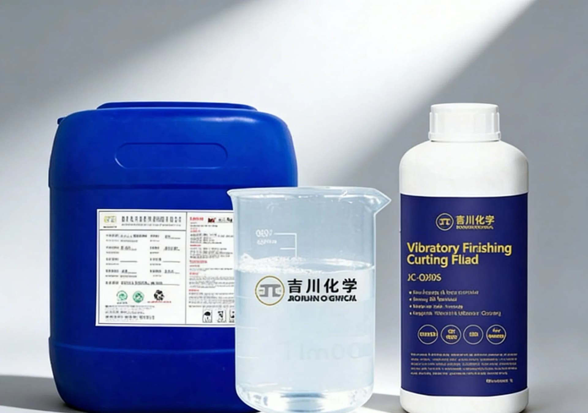 Jichuan Chemical Jc-Qx06 Industrial Vibratory Grinding Cutting Fluid for Efficient Deburring and Polishing