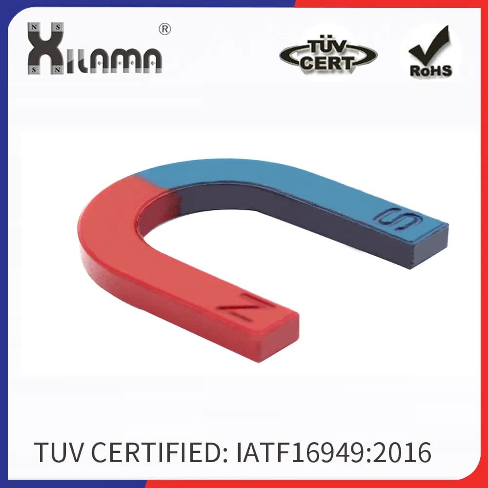 AlNiCo Ferrite Teaching Magnetic Toys Educational Horseshoe Magnet Colourful Magnet