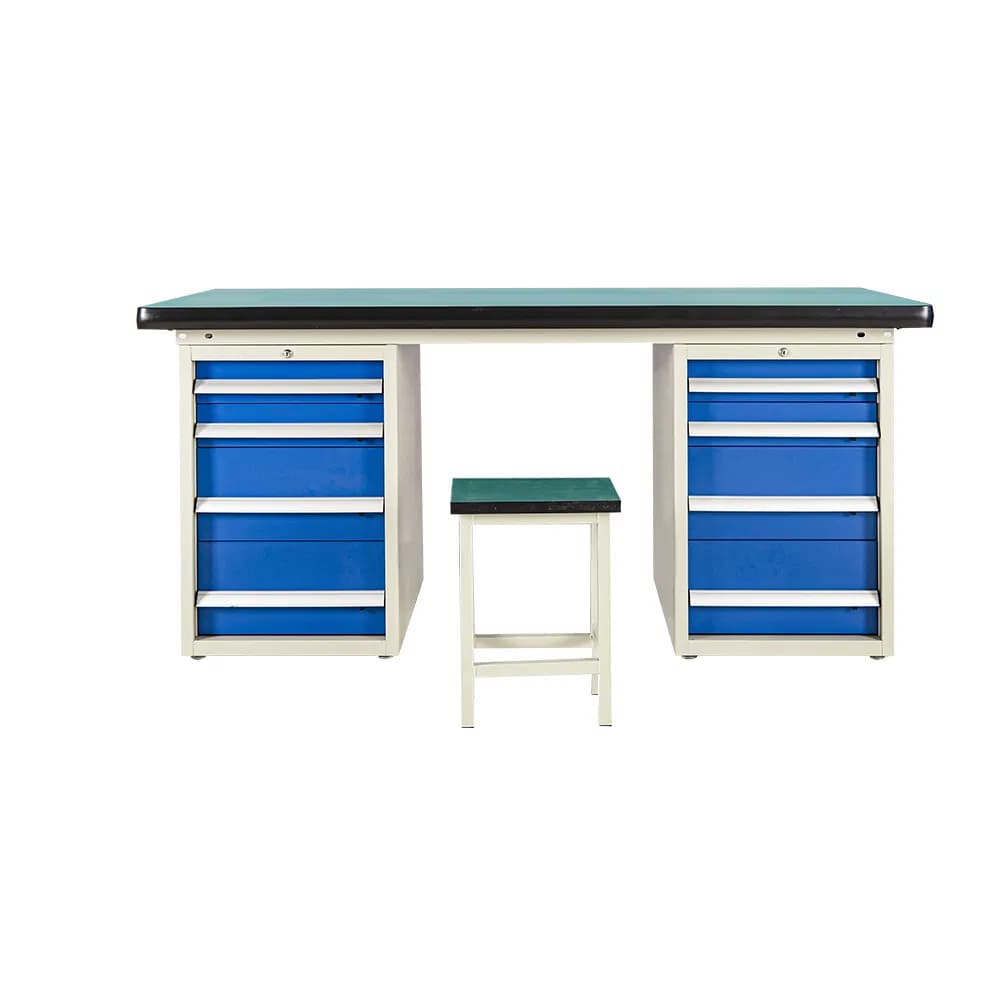 Heavy-Duty Anti-Static Workbench OEM ODM Adjustable Foot with Drawers Capable