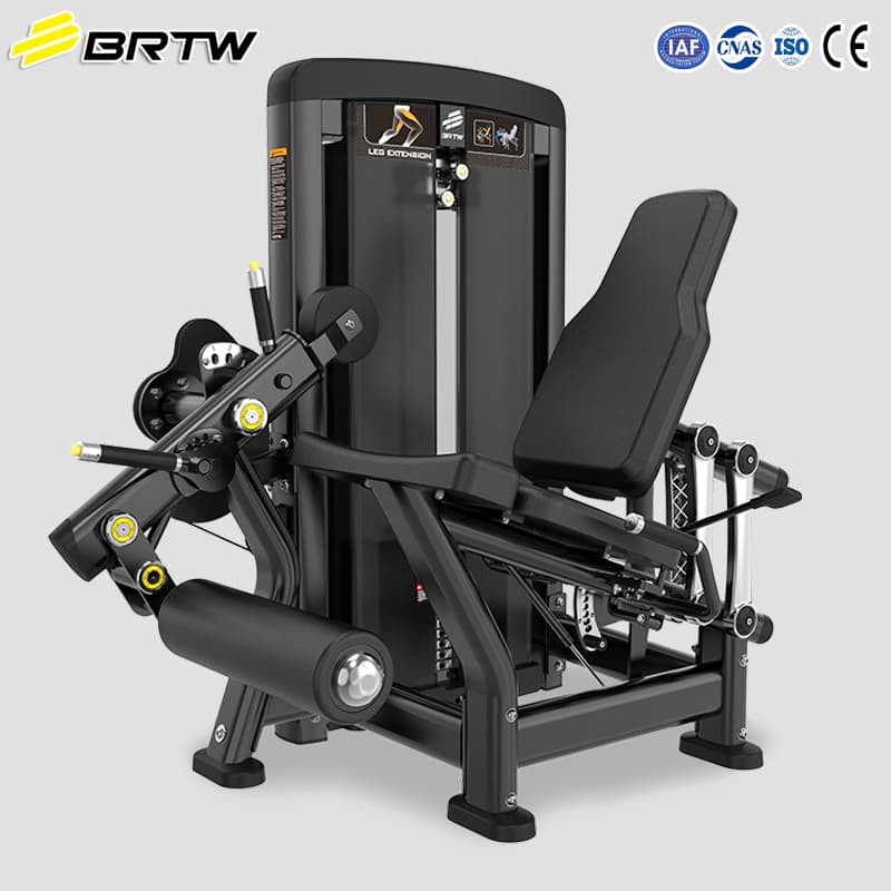 Brightway Professional Pin Loaded Fitness Equipment Seated Leg Extension for Gym Clubs
