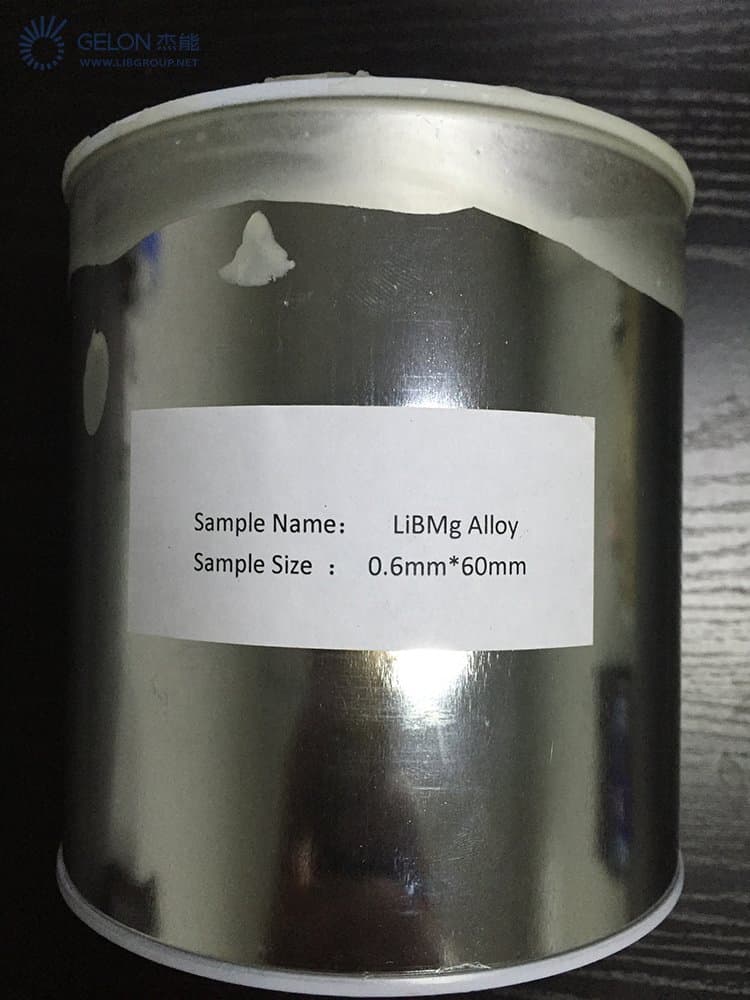 Thermal Battery Materials Libmg Lithium Boron Magnesium Alloy for Battery Application