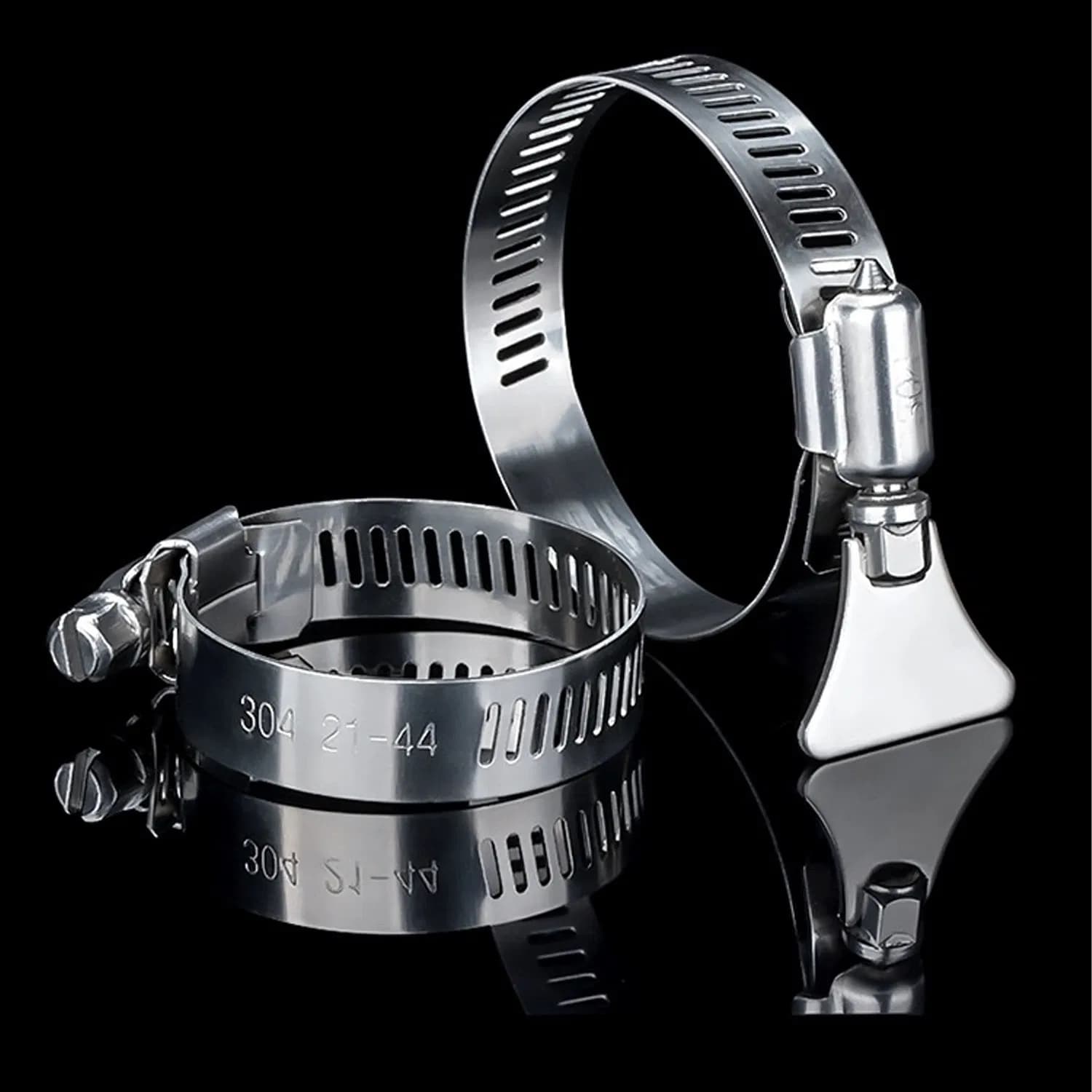 Live Wire Stainless Steel Belt Hoop Made in China Anti-Leakage Round Buckle