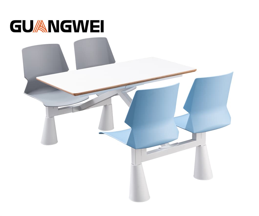 Wholesale Customization School Student Teacher Canteen Furniture Restaurant Table