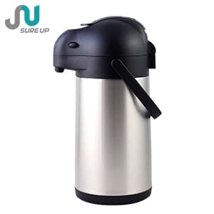 Stainless Steel Air Pot 1.9-3.0L with Lever Pump Action and Safety Lock