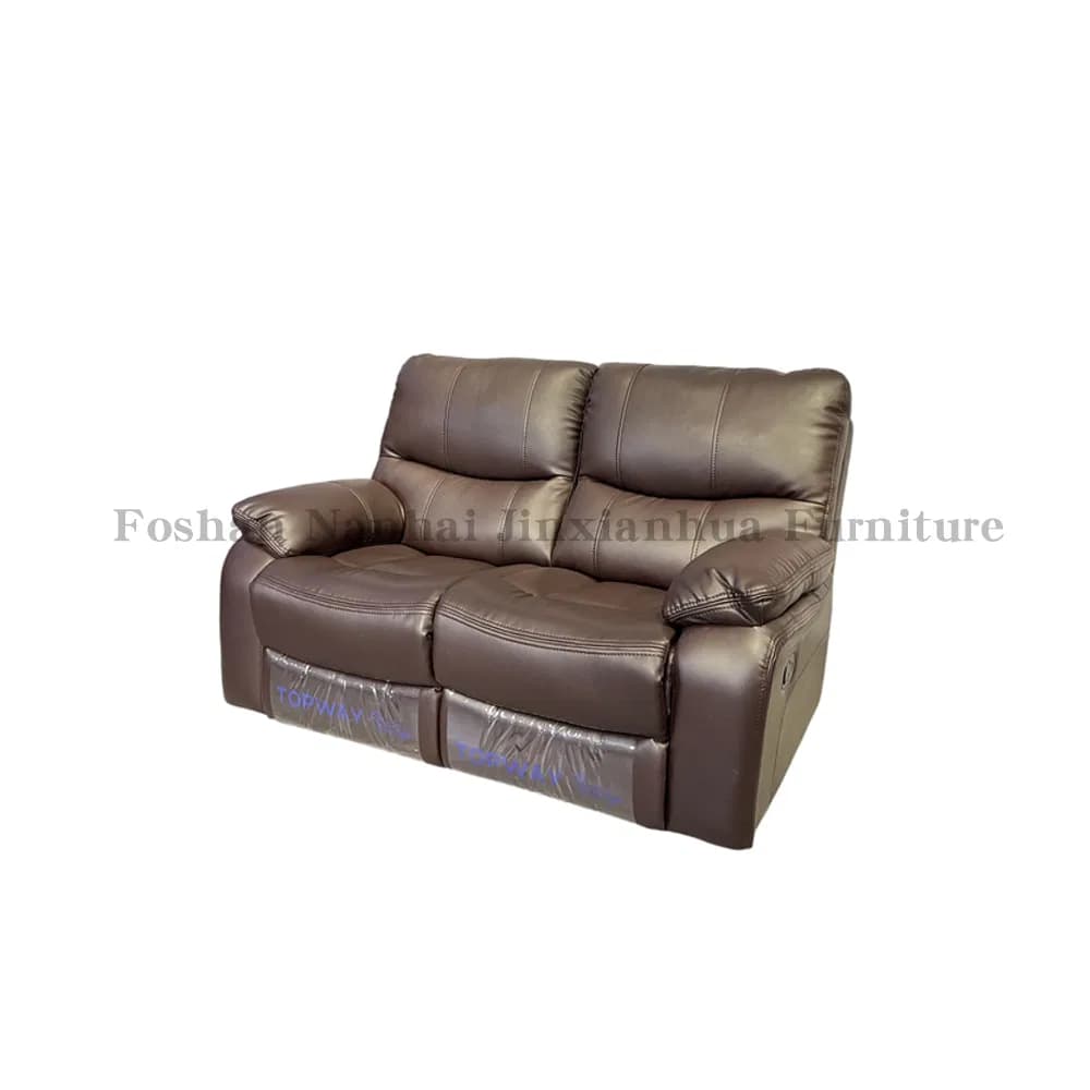 New Silent DC Motor Plywood Foshan Modern Furniture Manual Reclining Sofa Loveseat Recliner