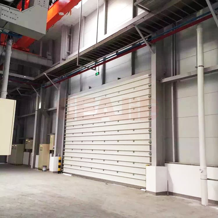 High Quality Automated Lift up Commercial Overhead Industrial Sectional Garage Door