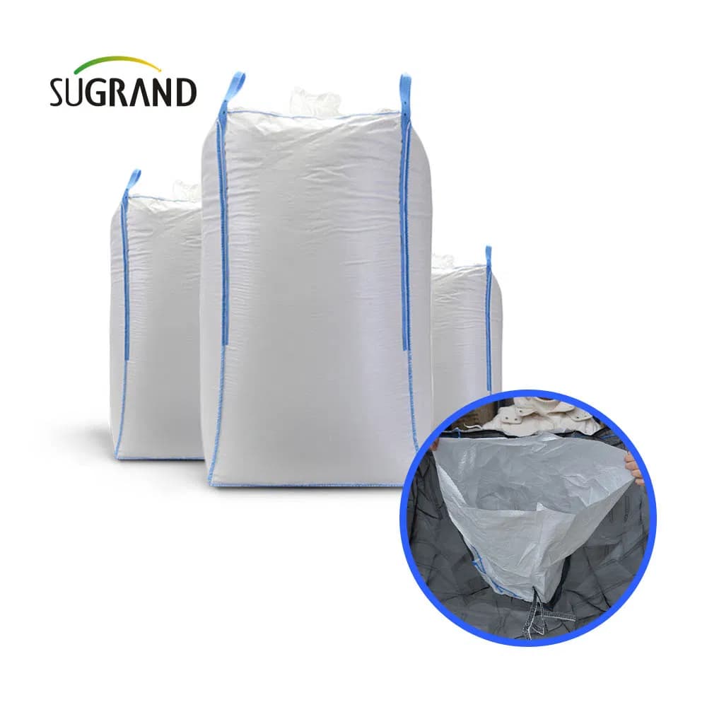 Construction Waste Ton Bag PP Bulk Bag Bulk Bag Supplier Big Bag Jumbo 1000kg Ton Bulk Bag