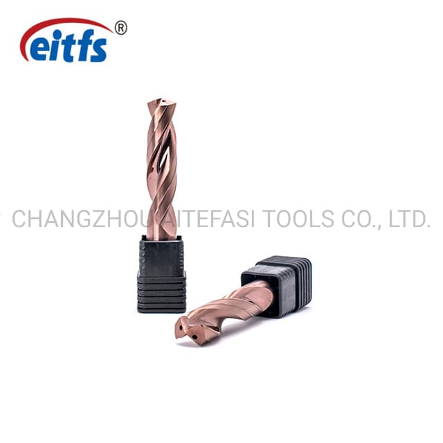 5D High Efficient Tungsten Solid Carbide Inner Coolant Drill Bits