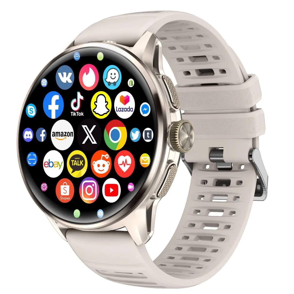 H100 Smartwatch 3+32GB WiFi Whatsapp Youtube