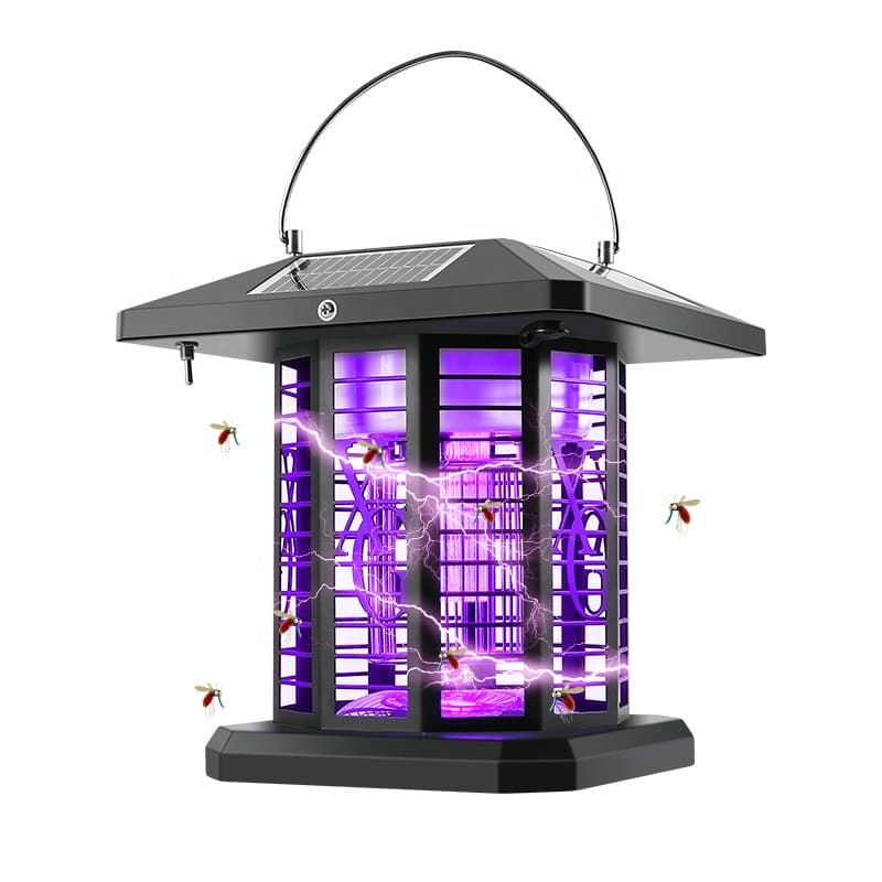 Safe Eco Friendly Solar Mosquito Repellent Killer for Indoor Outdoor Use