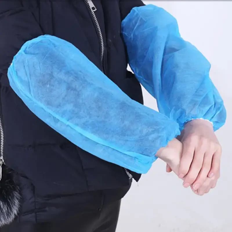 Dustproof PP Non-Woven Arm Coverings Oversleeves for Electronics Industry