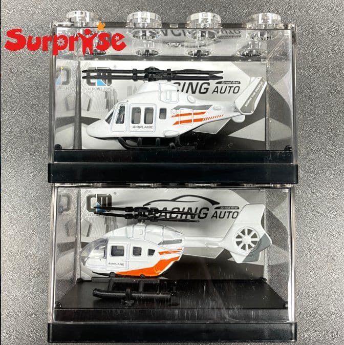1: 64 Mini Metal Helicopter Toy Alloy Model Diecast Helicopter Toys