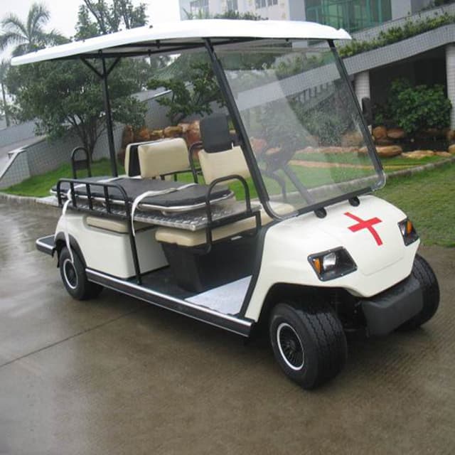 4 Seater Electric Ambulance Car Hospital Transportation