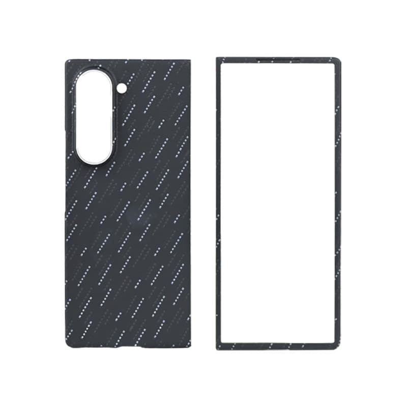 Eco Friendly Luxury Super Thin Hard Aramid Carbon Fiber Phone Case for Samsung Galaxy Z Fold6