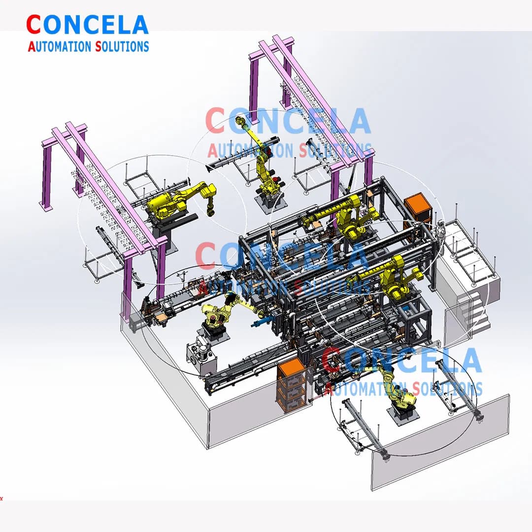 High-Speed Fully Automatic Props Manufacturing Line for Global Distribution