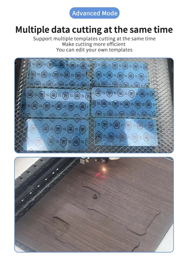 Automatic Phone Screen Protector Cutting Machine for Oppo Find 7