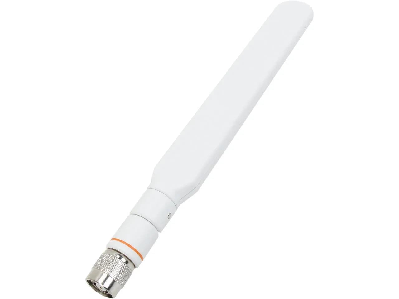 Air-Ant2524dw-R= 2.4 GHz 2 dBi/5 GHz 4 dBi Dipole Ant., White, RP-TNC