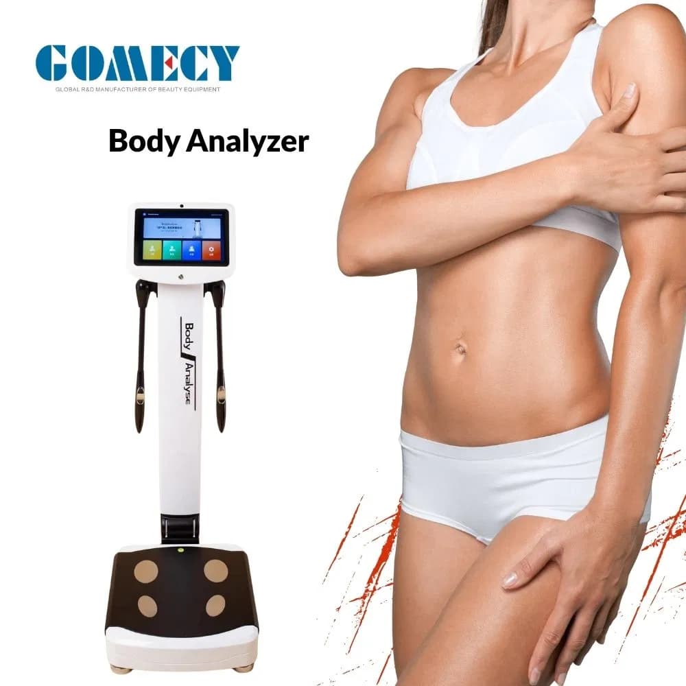Body 3D Scanner Body Composition Analyzer 8 Electrode Bioelectrical Impedance Analysis Korean Fat Analyzer Machine