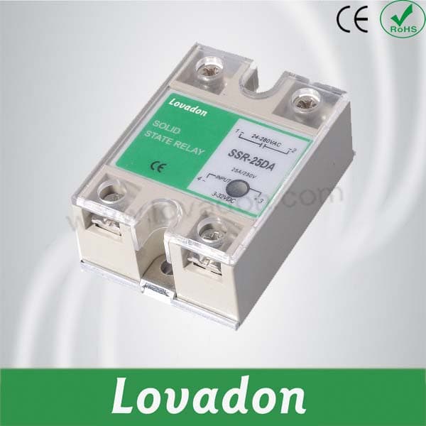 SSR Factory Supply Single Phase 32VDC Input DC to AC 40AMP Solid State Relay