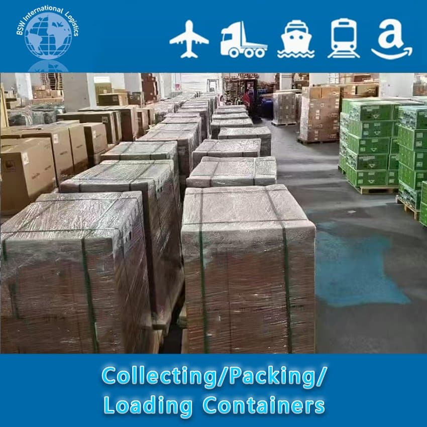 Container Loading Cargo Packaging Service and Warehouse Service From China to Southeast Asia