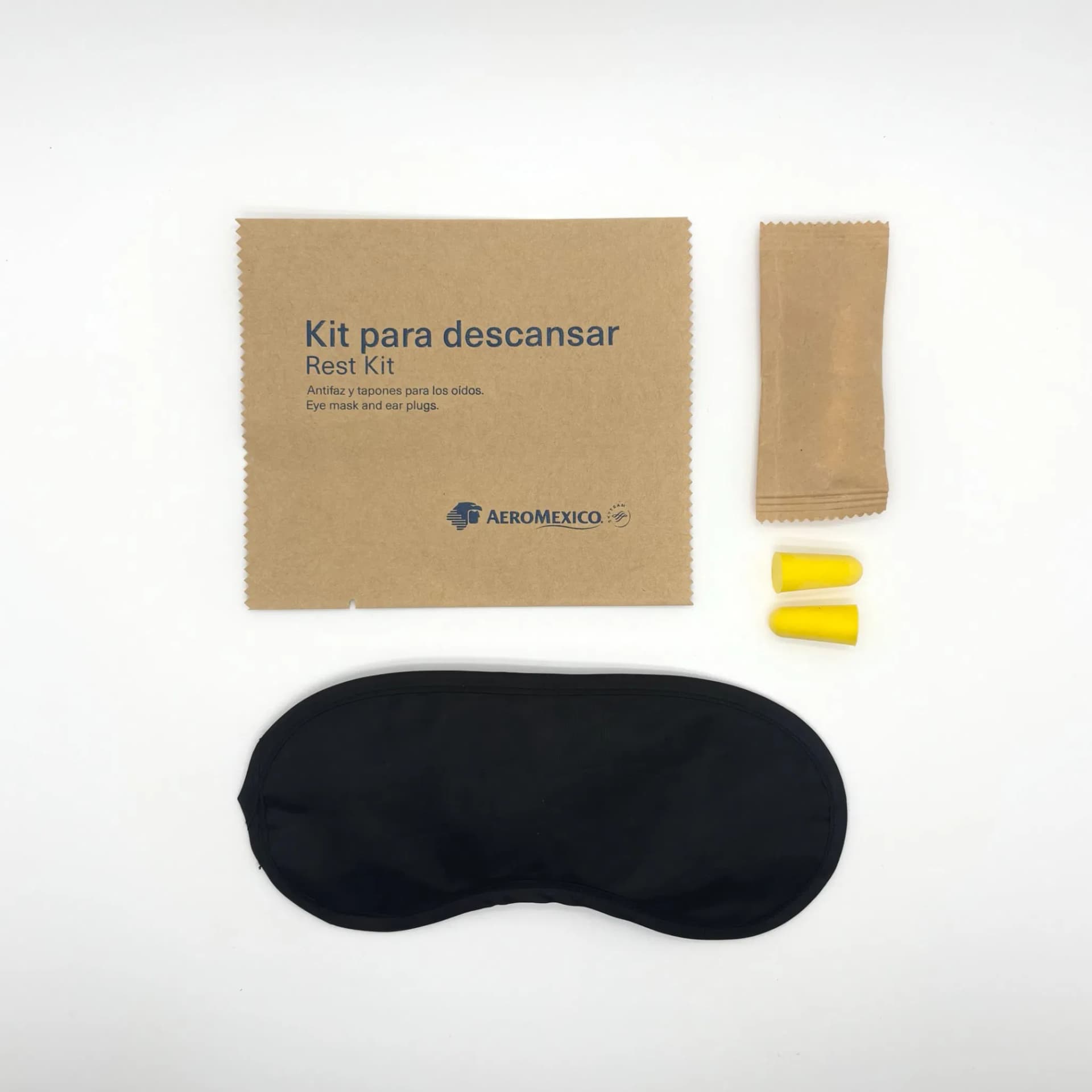 Amenity Kit Ultimate Travel Rest Set: Eye Mask and Ear Plugs 10