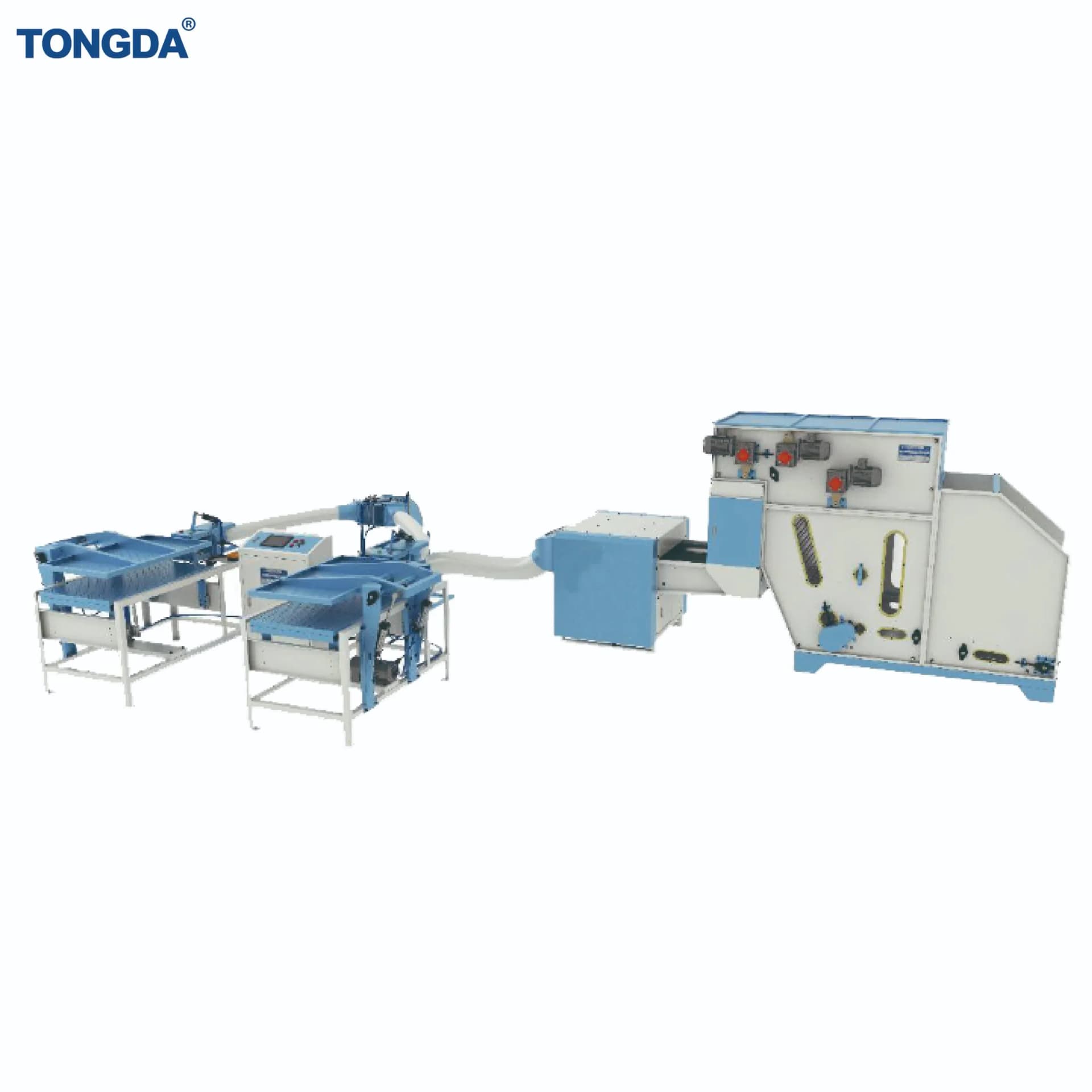 Automatic Pillow Filling Production Line with Pillow Filling Machine