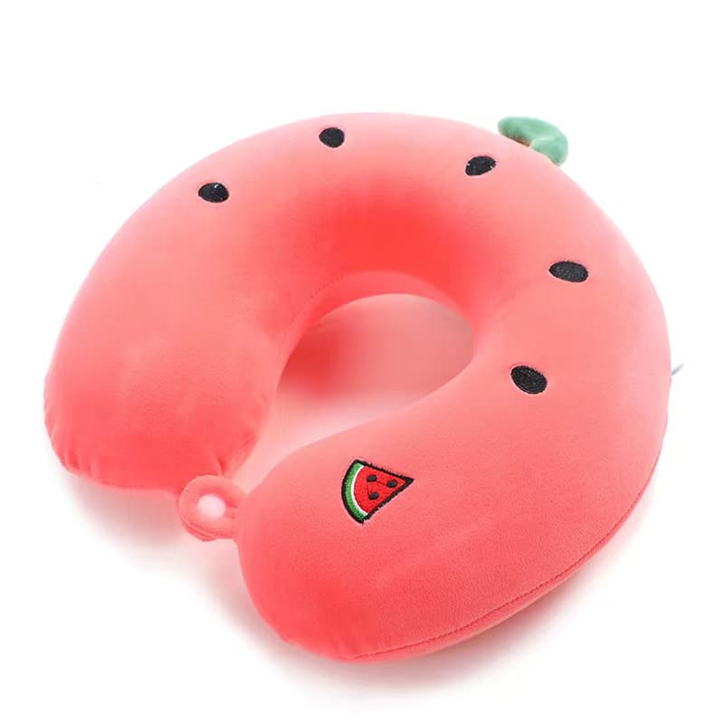 Polyester Neck Pillow of Travel Memory Foam Inflatables U Shape