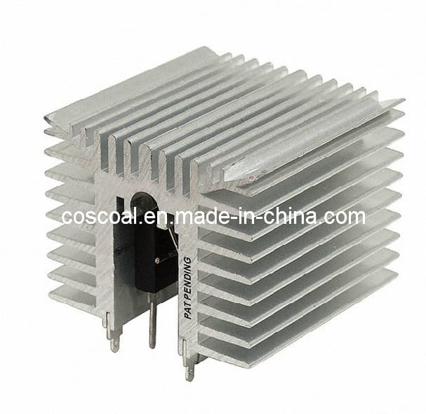 Aluminium Extrusion Profile Mill Finish Heatsink (ISO 9001: 2015 TS16949)