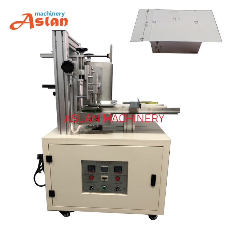 Hot Melt Adhesive Machine Box Carton Paper Gluing Machine Folder Gluer Machine Hot Melt Glue Sealer