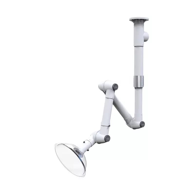 Universal PP Wall Mounted Chemistry Fume Extractor Arm for School