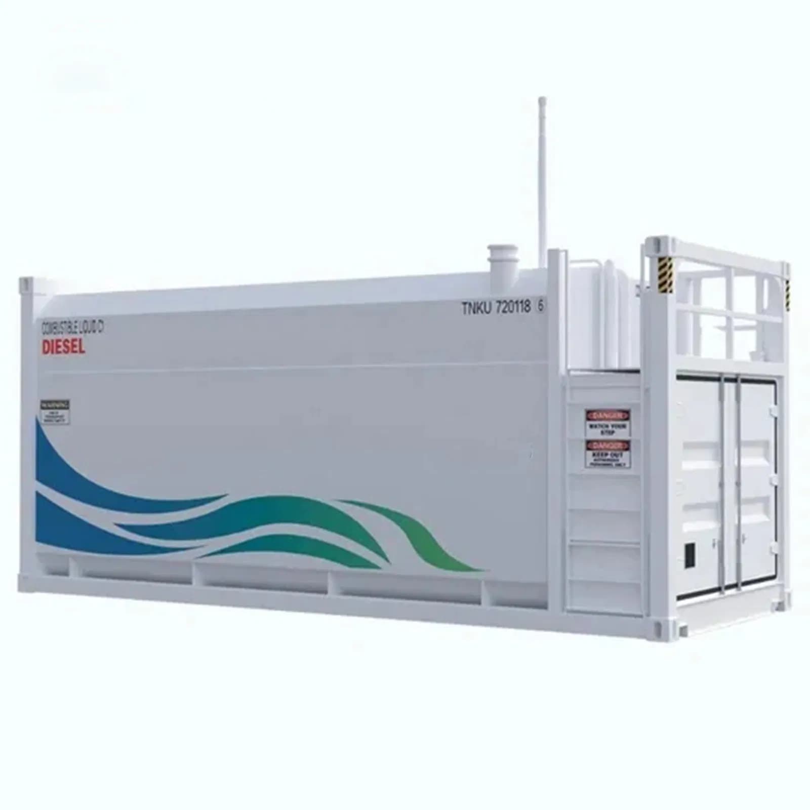 Dinly Gas Filling Station Containerized Mobile Fuel Station Container Gas Station for Truck