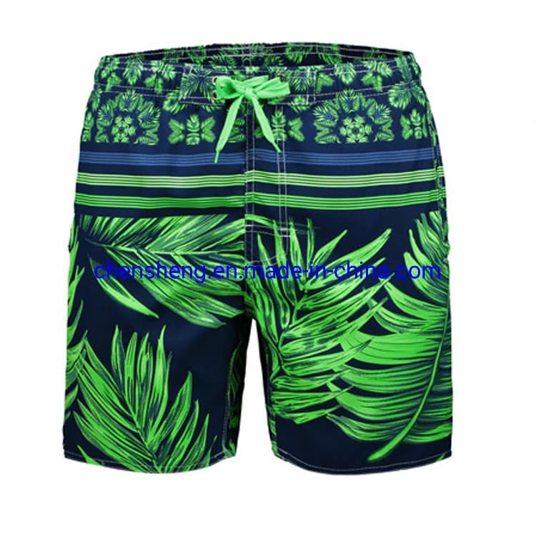 Custom Made Mens Summer Quick Drying Beach Board Shorts for Surfing Swimming