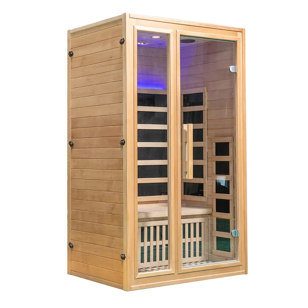 Factory Price Hemlock/Red Cedar 2 Person Infrared Sauna Indoor