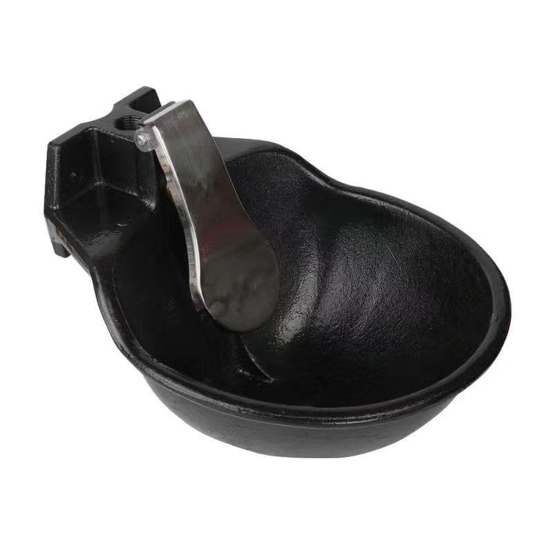 Cast Iron Cow Horse Feeder Water Bowl Animal Water Trough Drinking Bowl
