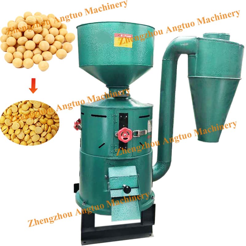 Commercial Multi-Function Wheat Maize Soybean Sorghum Combined Rice Milling Machine
