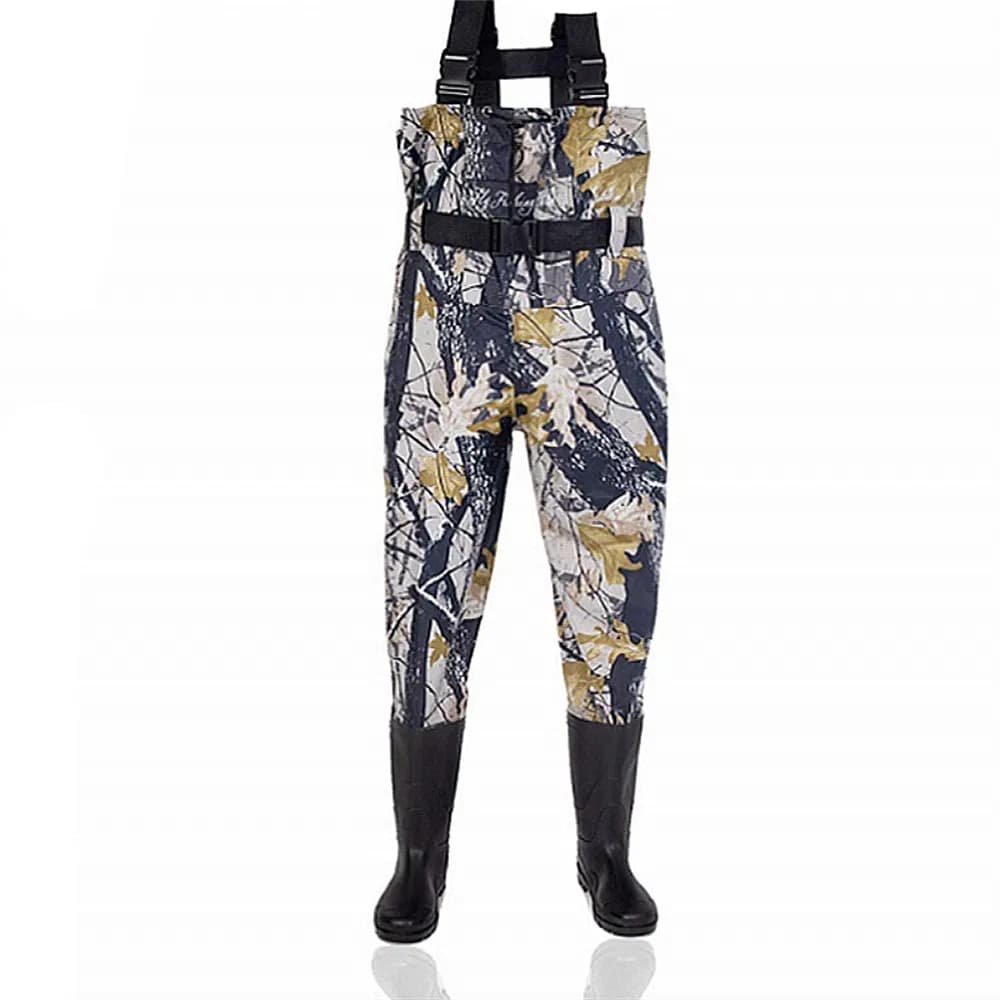 Breathable Fishing Wading Pants /Fishing Clothes Waders with Boots Hunting