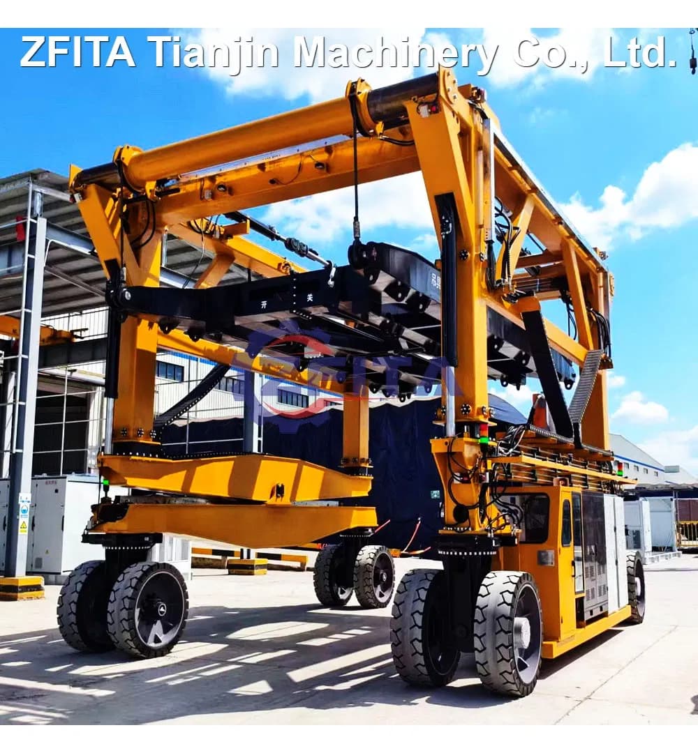 Port Container Rubber Tyred Mobile Transportation Solution