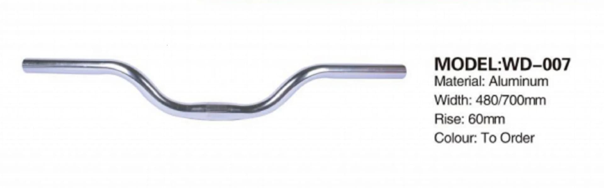 Custom Logo Aluminum Bike Handle Bar Multiple Sizes MTB Bicycle Handlebar Factory Direct Supply