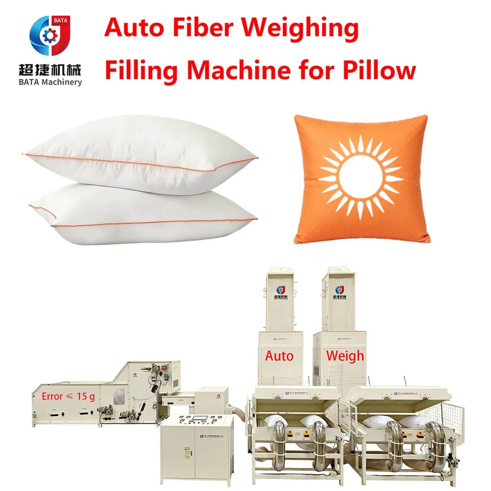 Polyester Fiber Opening Machine & Synthetic Down Feather Cotton Filling Machine Stuffing Pillow Production Line