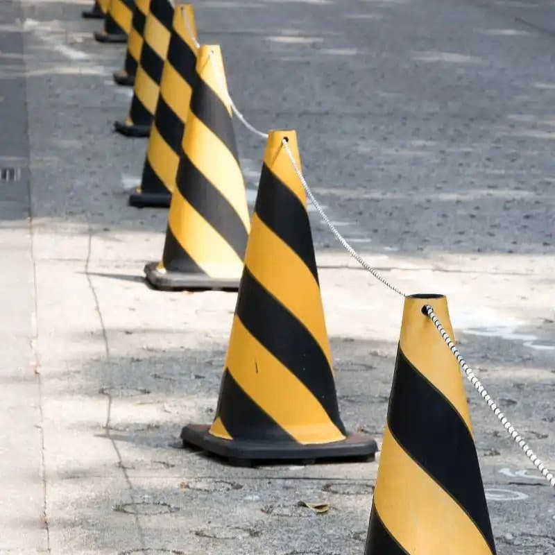 Road Cone PVC Traffic Safety Cone for Highway Construction Warning