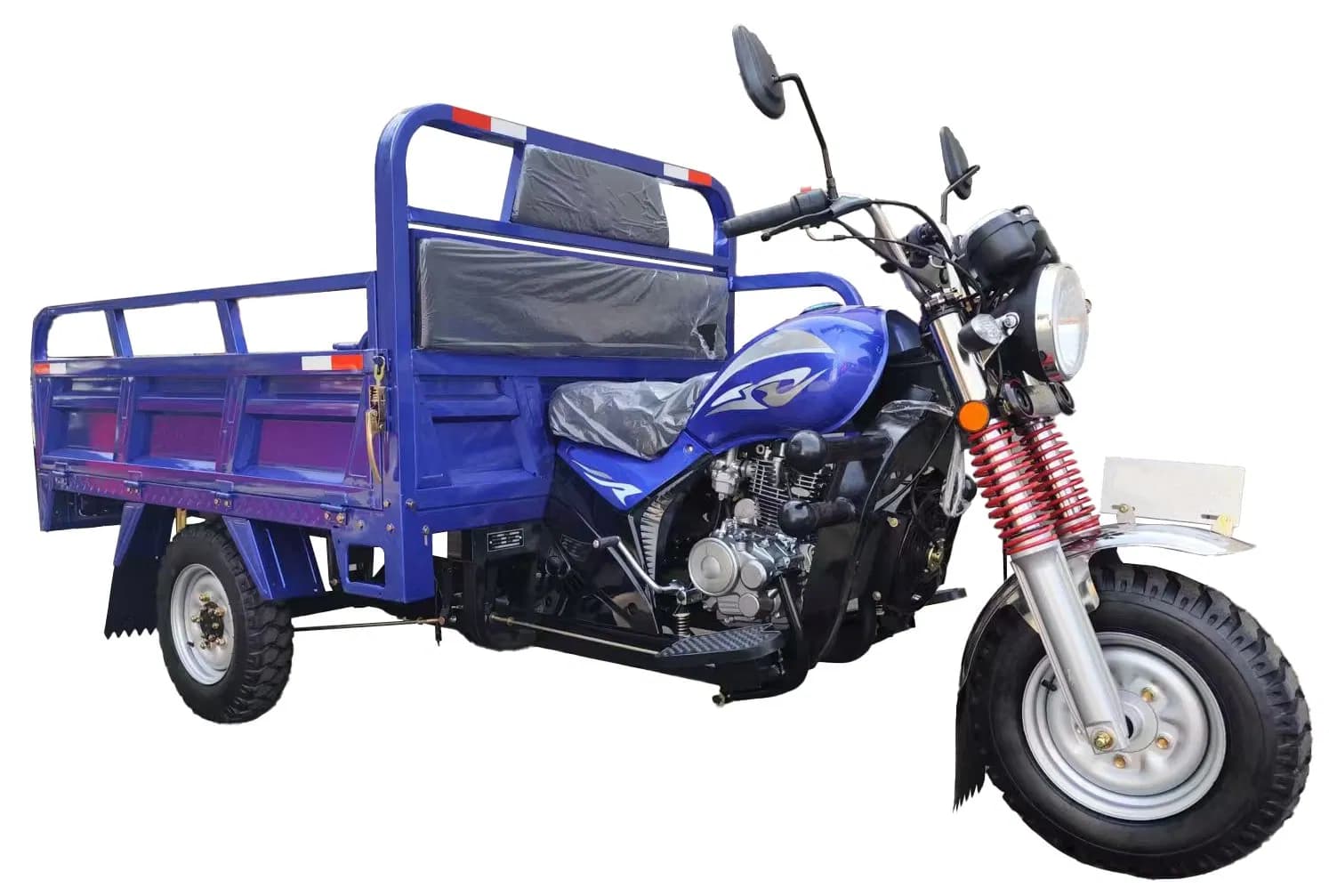Gasoline Powered Cg150 Four Stroke Air Cooling Three Wheeler Cargo Motorcycle Tricycle