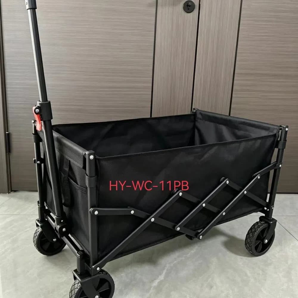 5-Inch Foldable Camping Wagon Quick Detachable Wheels