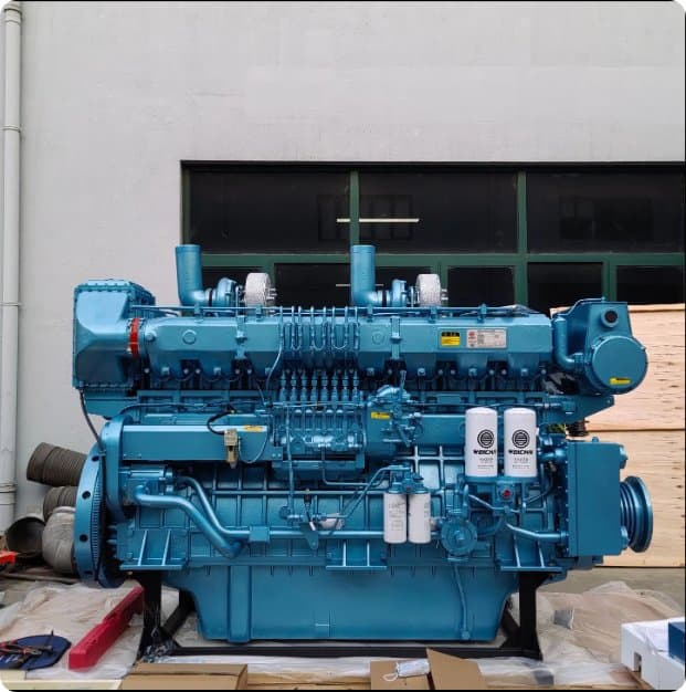 Durable Marine Engine with High Performance and Heavy Duty Specifications