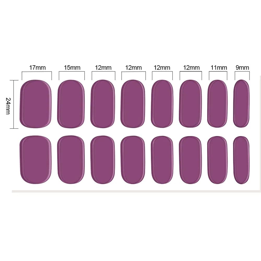 Long-Lasting UV Gel Nail Art Stickers Waterproof Soft Gel Nail Decals
