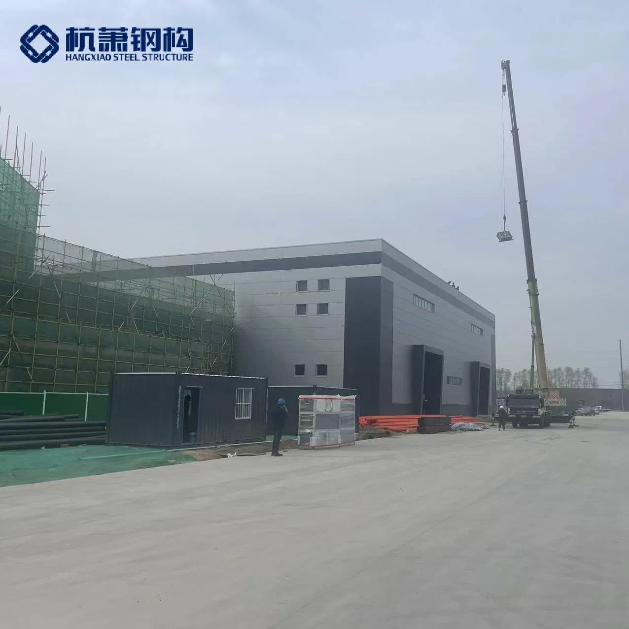 Durable Prefabricated Steel Warehouse for Agriculture and Industry