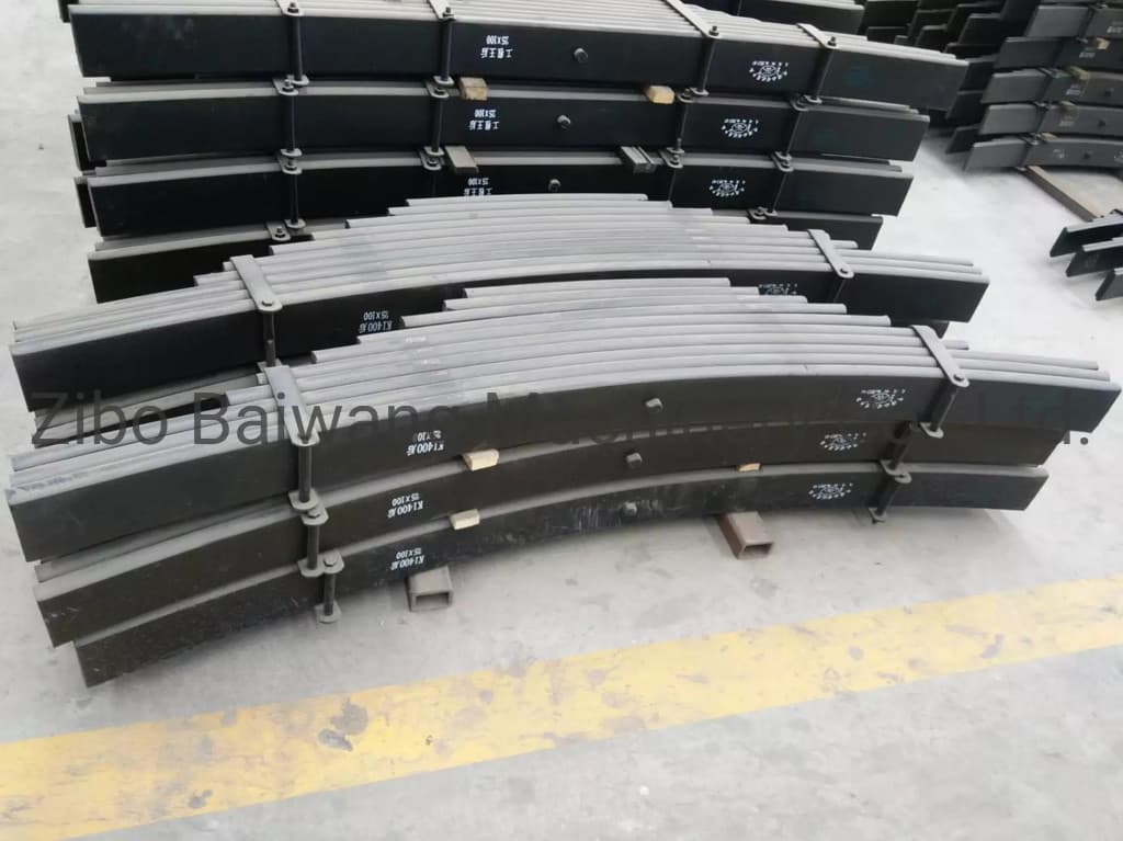 High Strength Truck Suspension System Parts Parts Board Spring Leaf Spring for Trailers