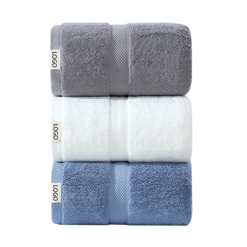 Wholesale Towel Set 600 GSM Cotton Polyester Bath Towels