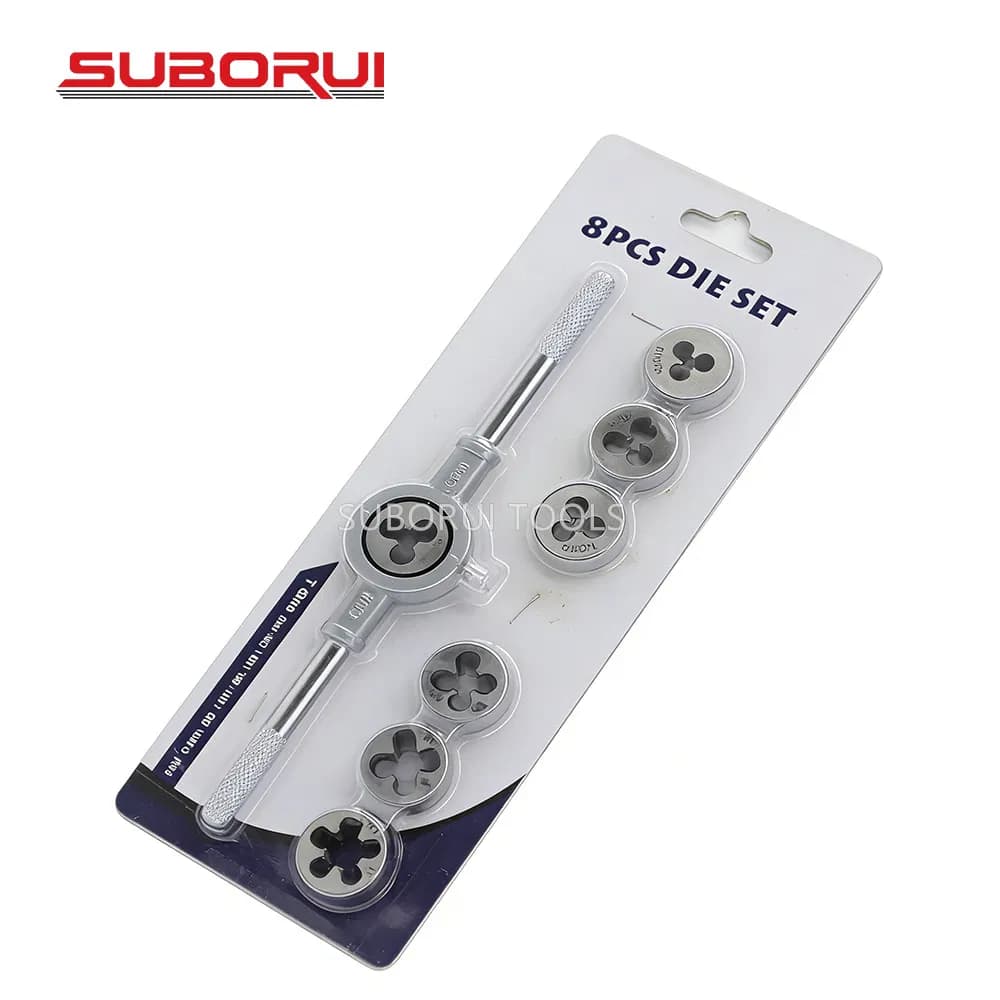 Durable Thread Cutting Repair Tool Kit with Holder